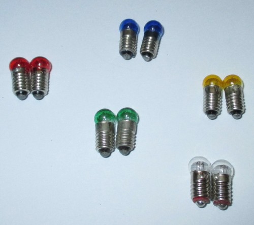Ersatzlampen 6mm kugel - 6mm,