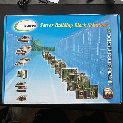 Supermicro x10dri neu - neu, +